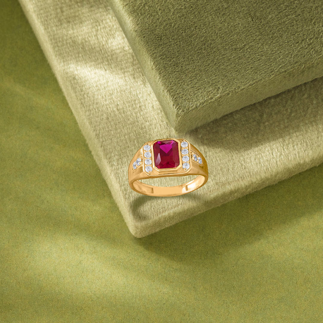 Lalima Ratna  Men's  Gold Ring