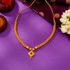 Hridaya Yellow Gold Thushi Necklace For Woman
