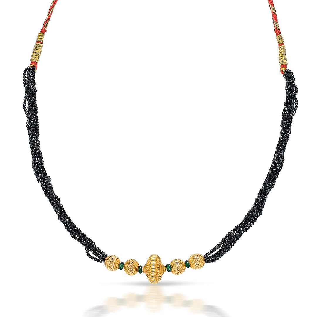 kanthasakhi kolhapuri gold thushi choker