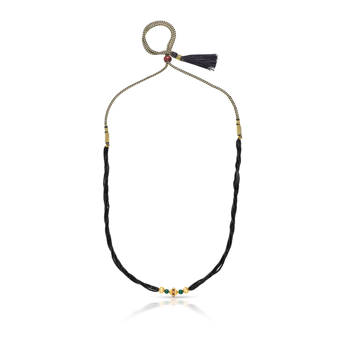 nishtha kolhapuri gold thushi choker