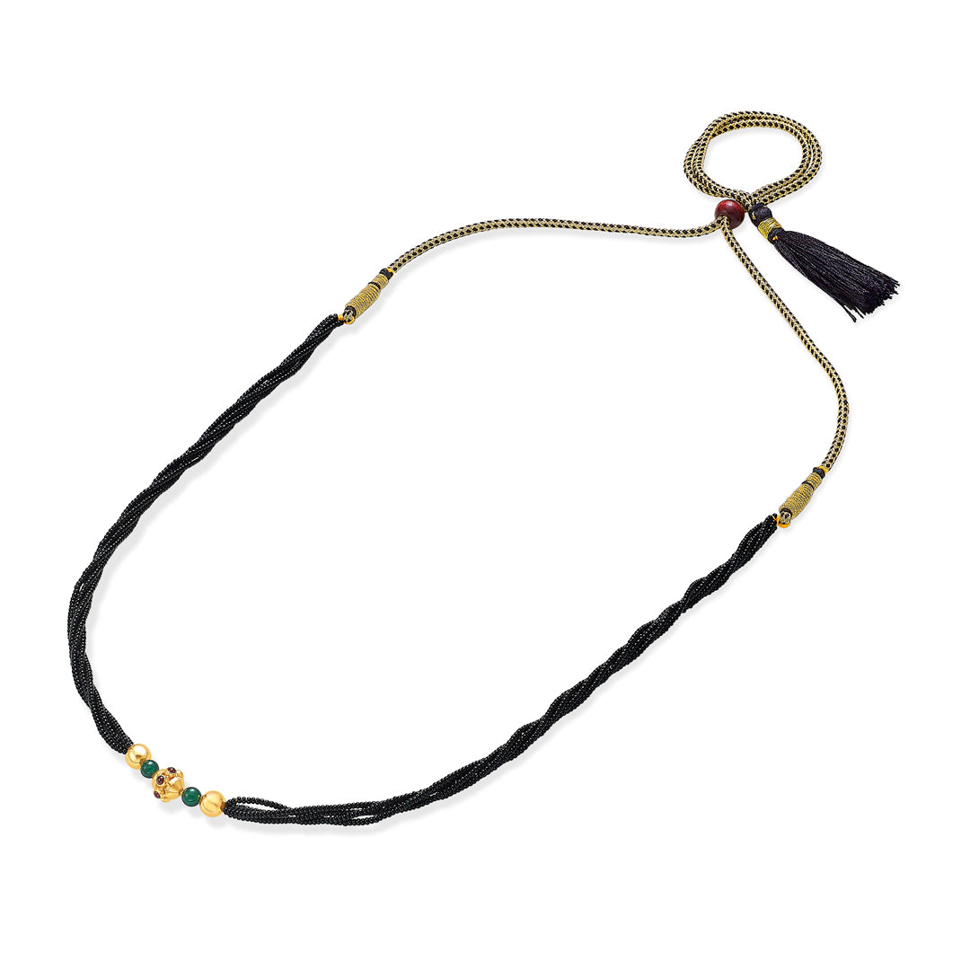 nishtha kolhapuri gold thushi choker