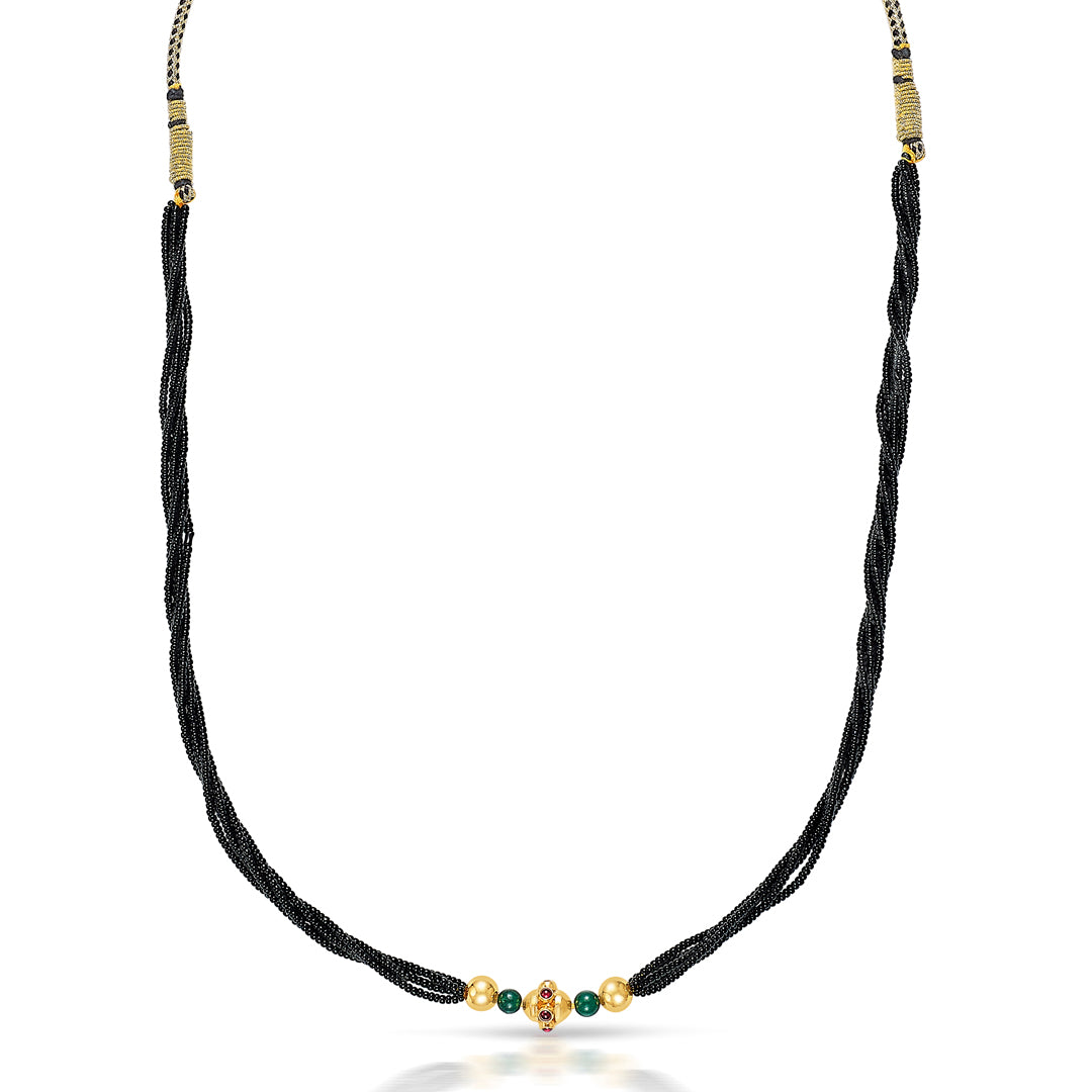 nishtha kolhapuri gold thushi choker