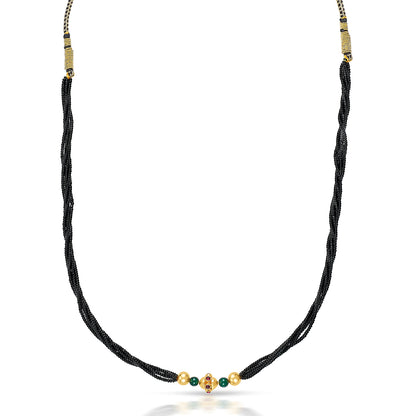 Nishtha Kolhapuri Gold Thushi Choker