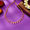 Rosy Gokak Yellow Gold Thushi Necklace For Women