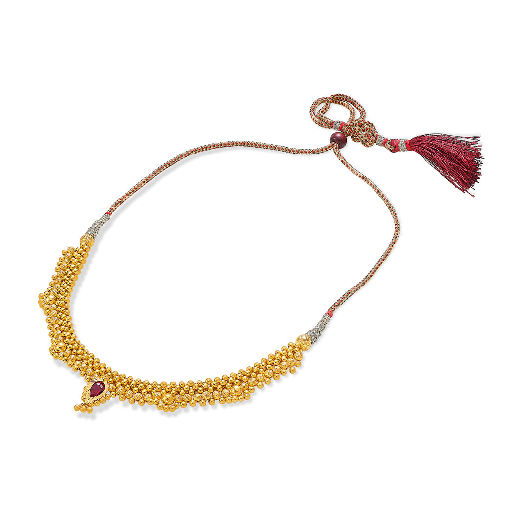 rajmayura gold thushi