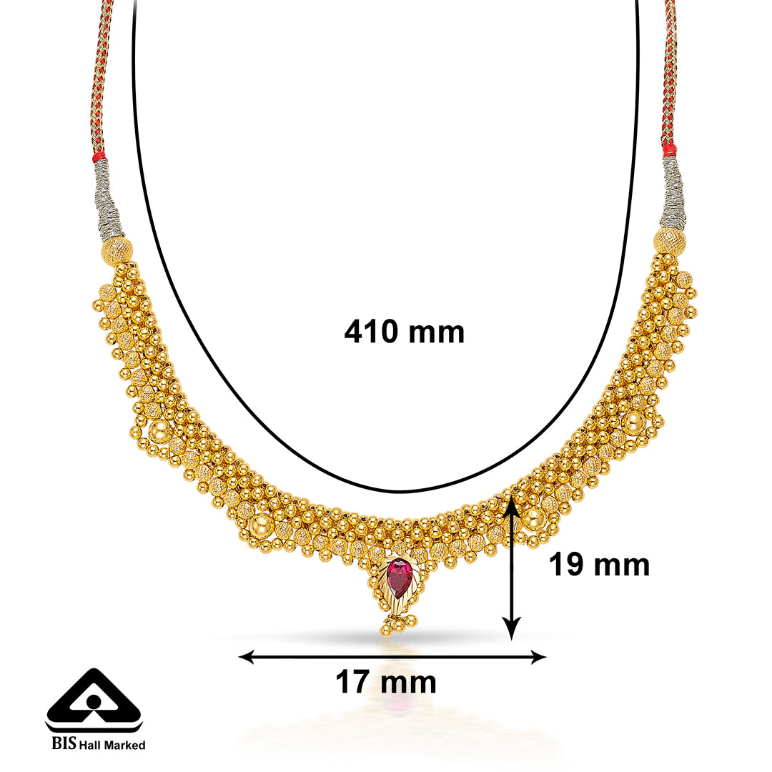 rajmayura gold thushi