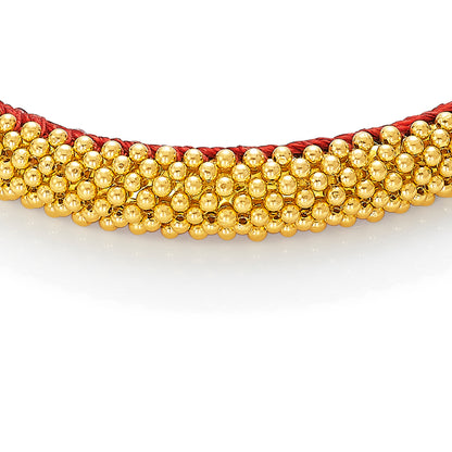 Suhasini Yellow Gold Thushi Necklace For Women