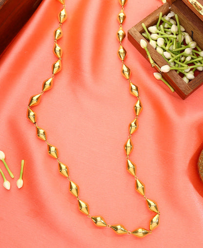 Swarna Ekdani Yellow Gold Necklace  For Woman