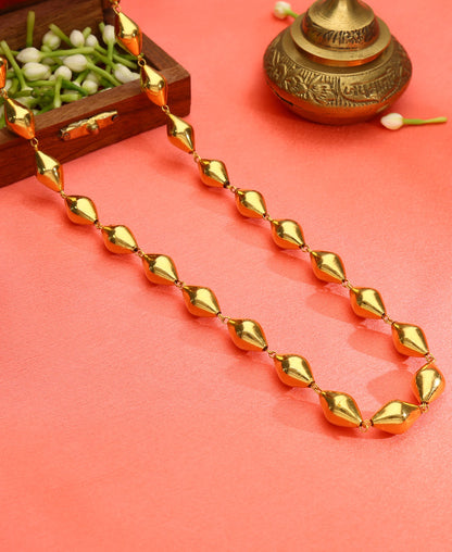 Swarna Ekdani Yellow Gold Necklace  For Woman