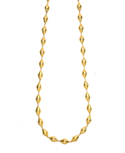 Swarna Ekdani Yellow Gold Necklace  For Woman