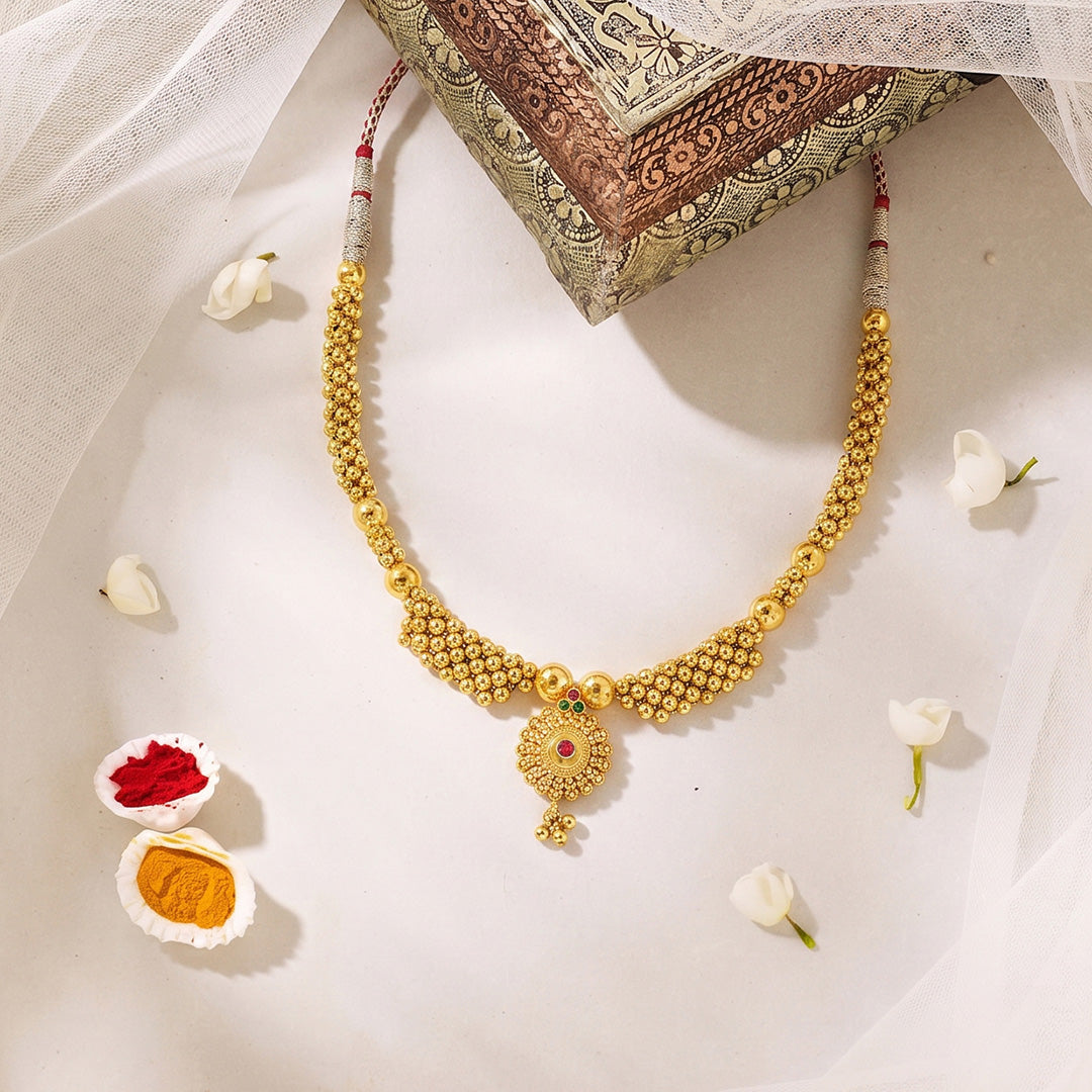 Ratnaprabha Thushi Gold Necklace For Women
