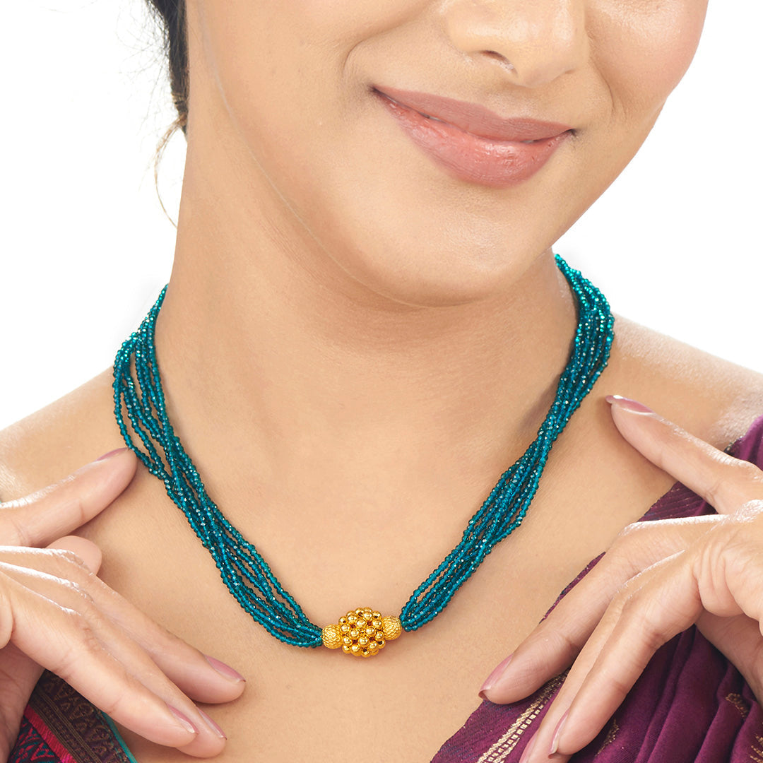 Shashiprabha Thushi Gold Necklace For Women