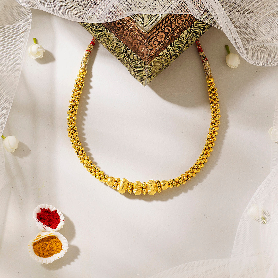 Kanakmala Thushi Gold Necklace For Women