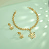 Elysian Petals Gold Necklace for Her