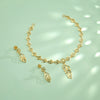 Vein of Elegance Gold Necklace for Her