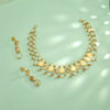 Golden Ripple Gold Necklace