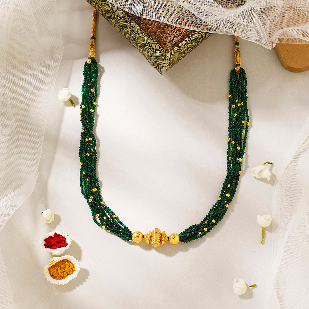 Haritangi Thushi Gold Necklace For Women