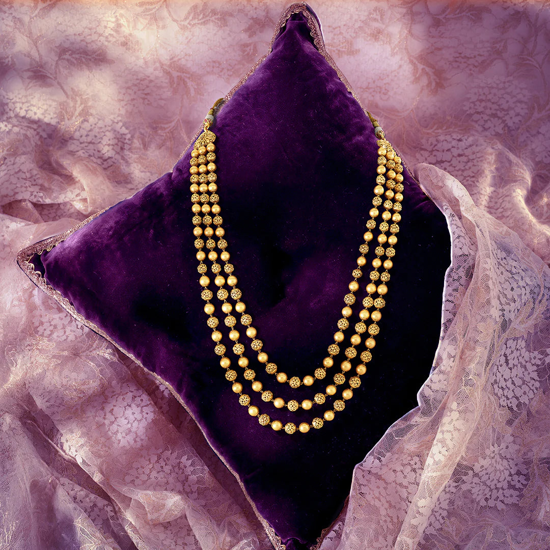 Maniratna Pratha Gold Necklace