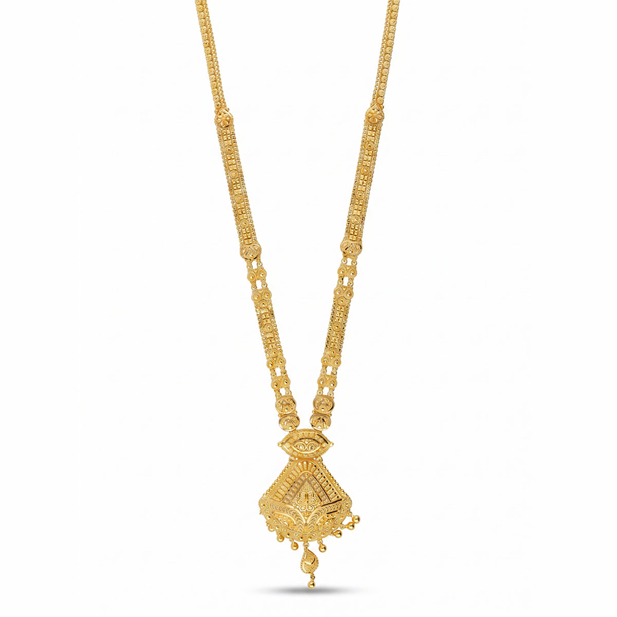 Ishani Long Gold Necklace