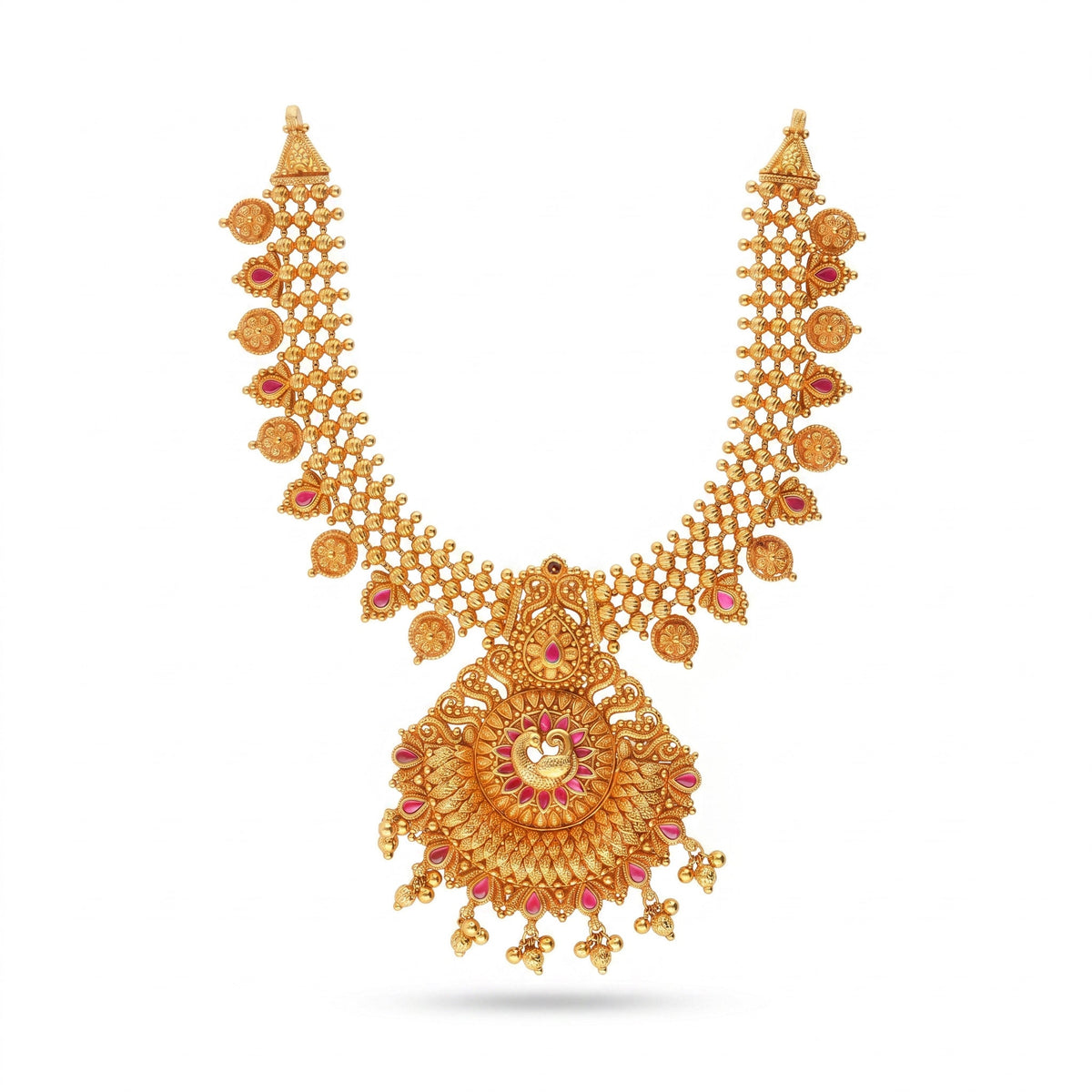 Mayura Gokak Long Gold Necklace