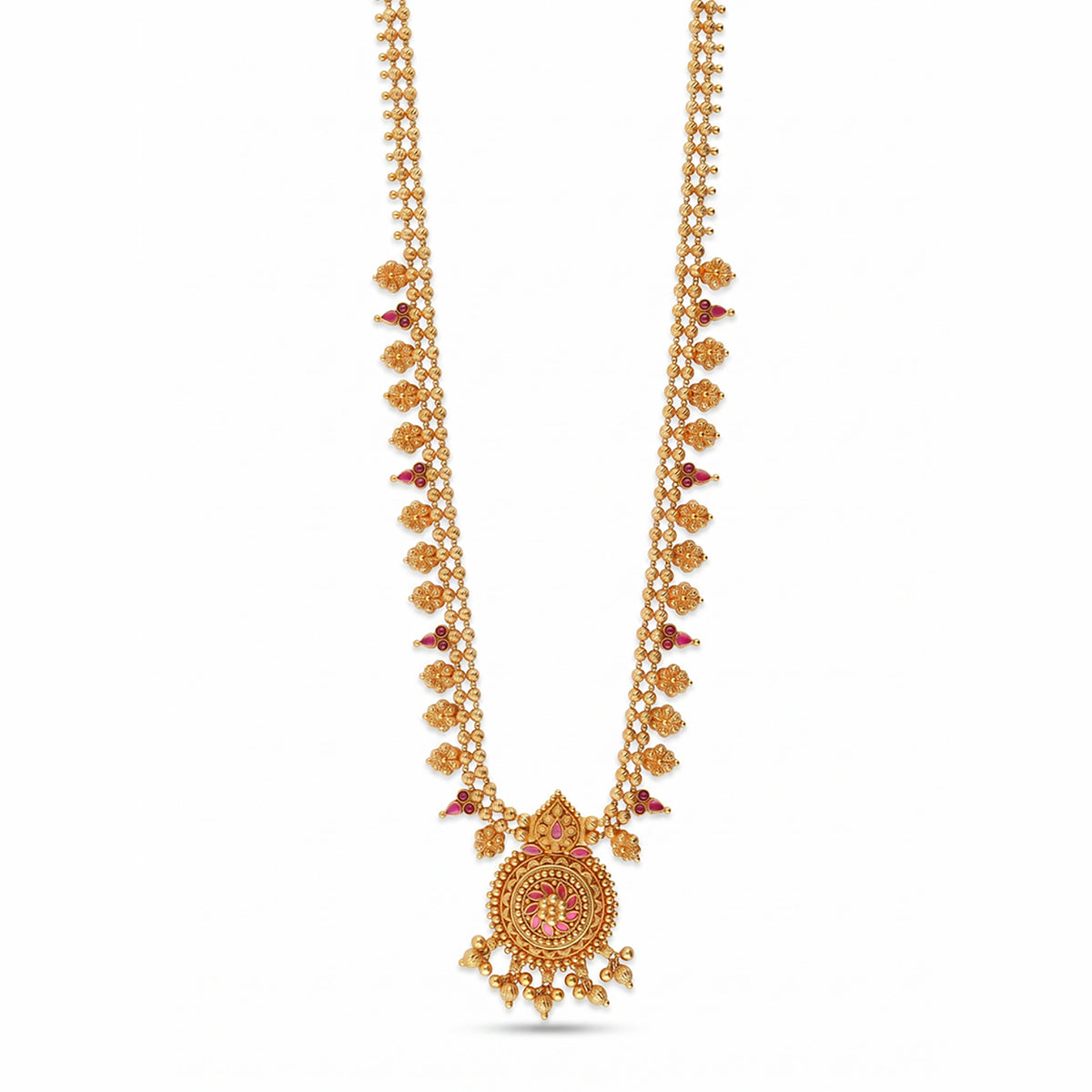 Ishani Gokak Long Gold Necklace