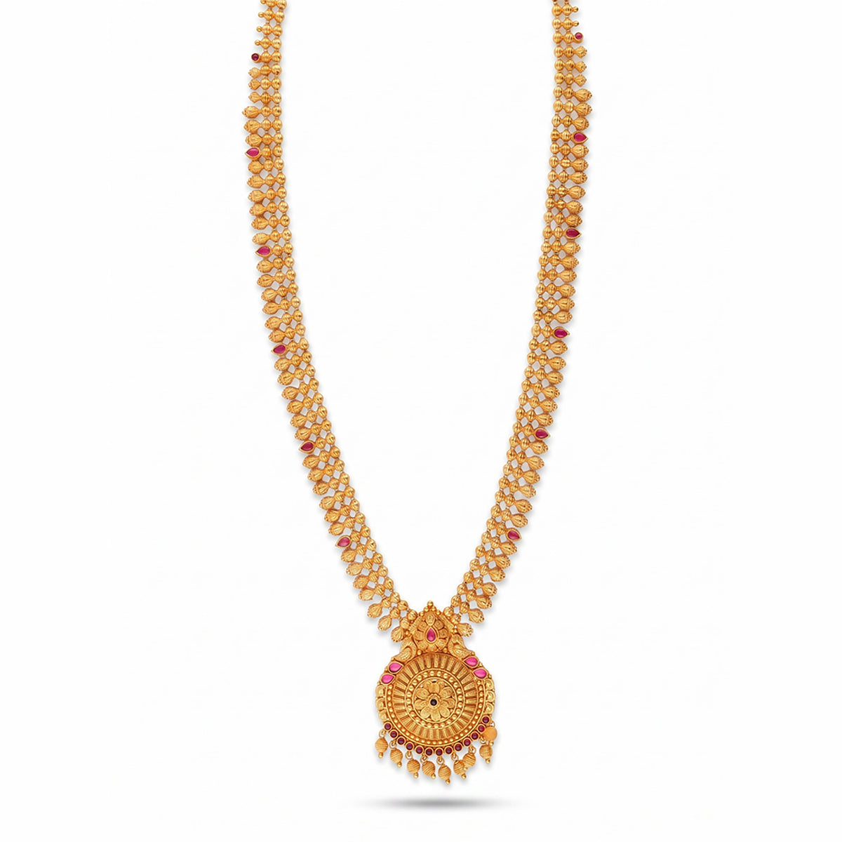 Aishani Gokak Long Gold Necklace