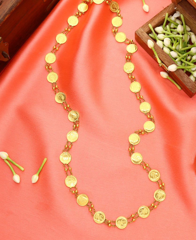 divya lakshmi haar yellow gold necklace  for woman