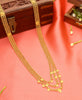 Motichur Haar Yellow Gold Necklace  For Woman