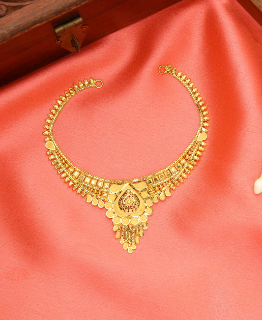 Classic Mangalya Yellow Gold Necklace For Women