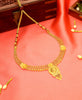 Suvarna Shringar Yellow Gold Necklace  For Woman