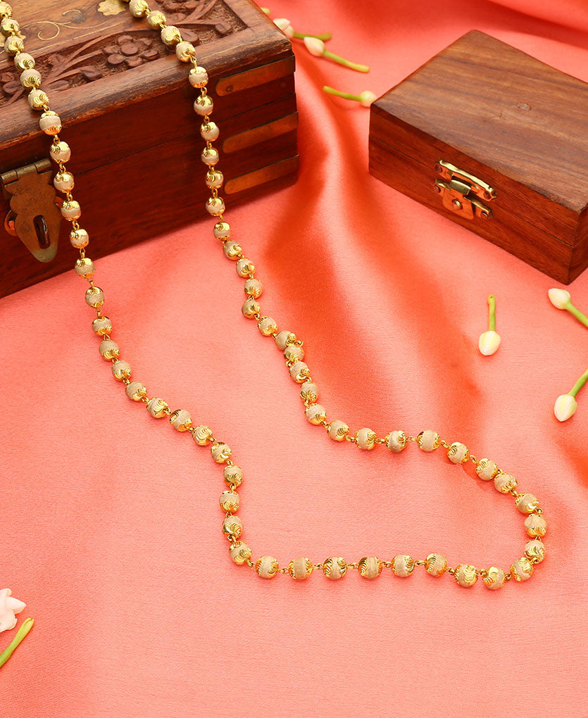 vertical haar yellow gold necklace  for woman