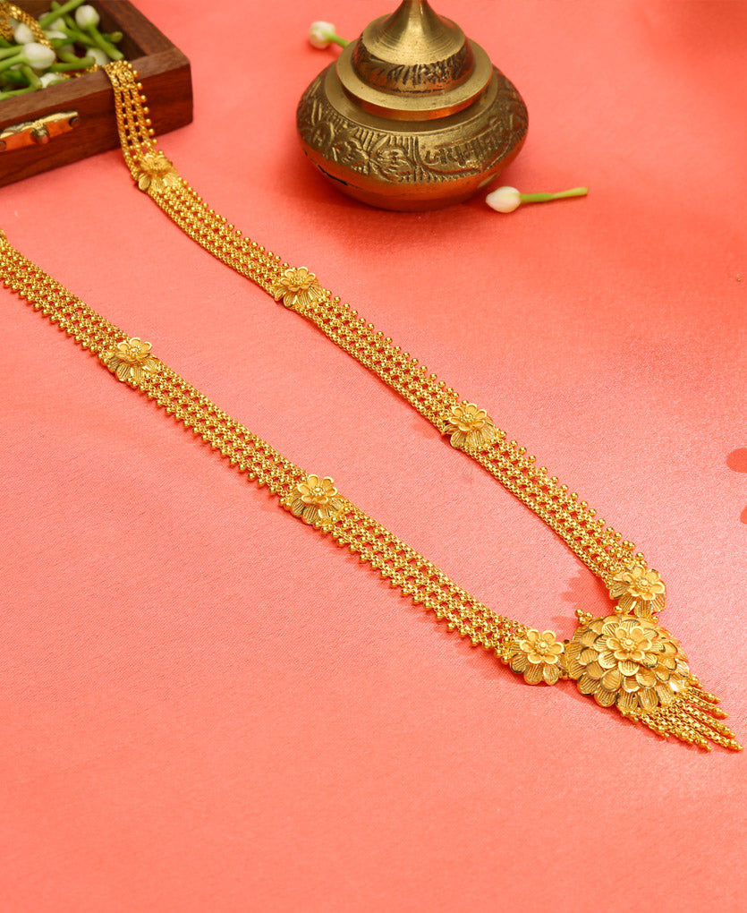 ornamental grace yellow gold necklace  for woman