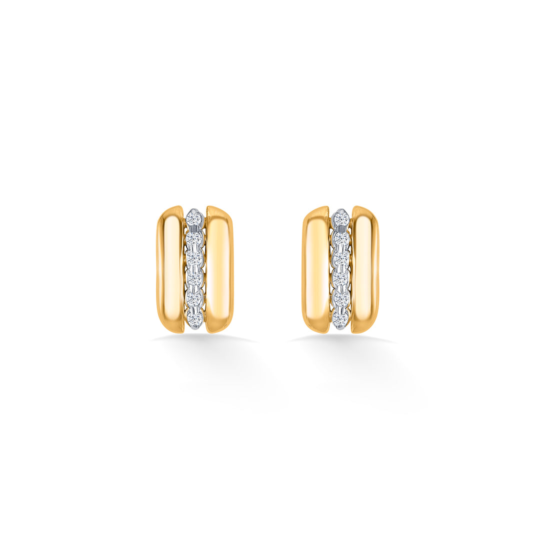 Orelis Duo Yellow Gold Necklace For Women