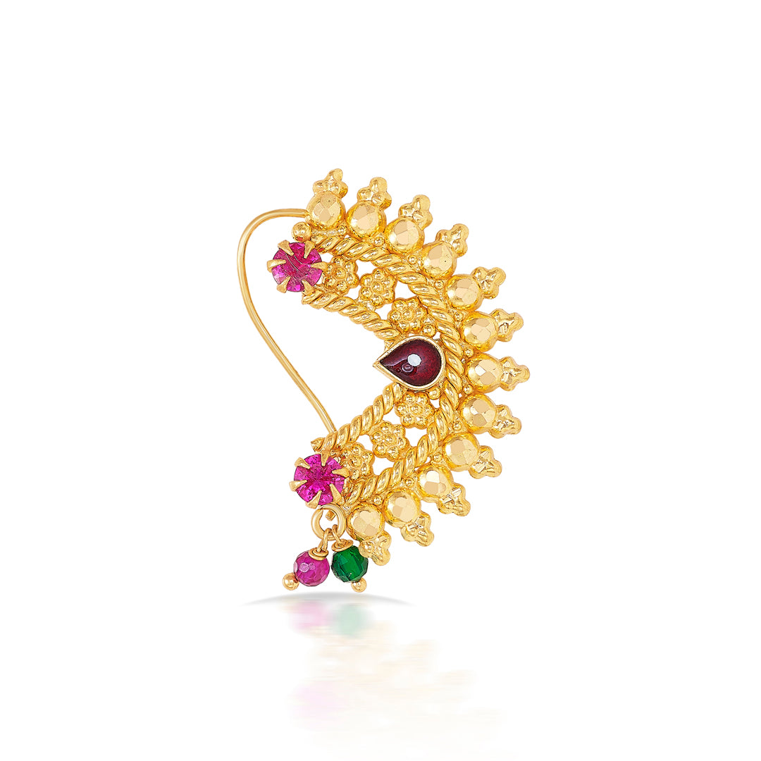Fancy Gold Nath For Women