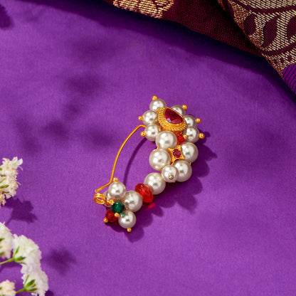 Moti Gold Nath For Women