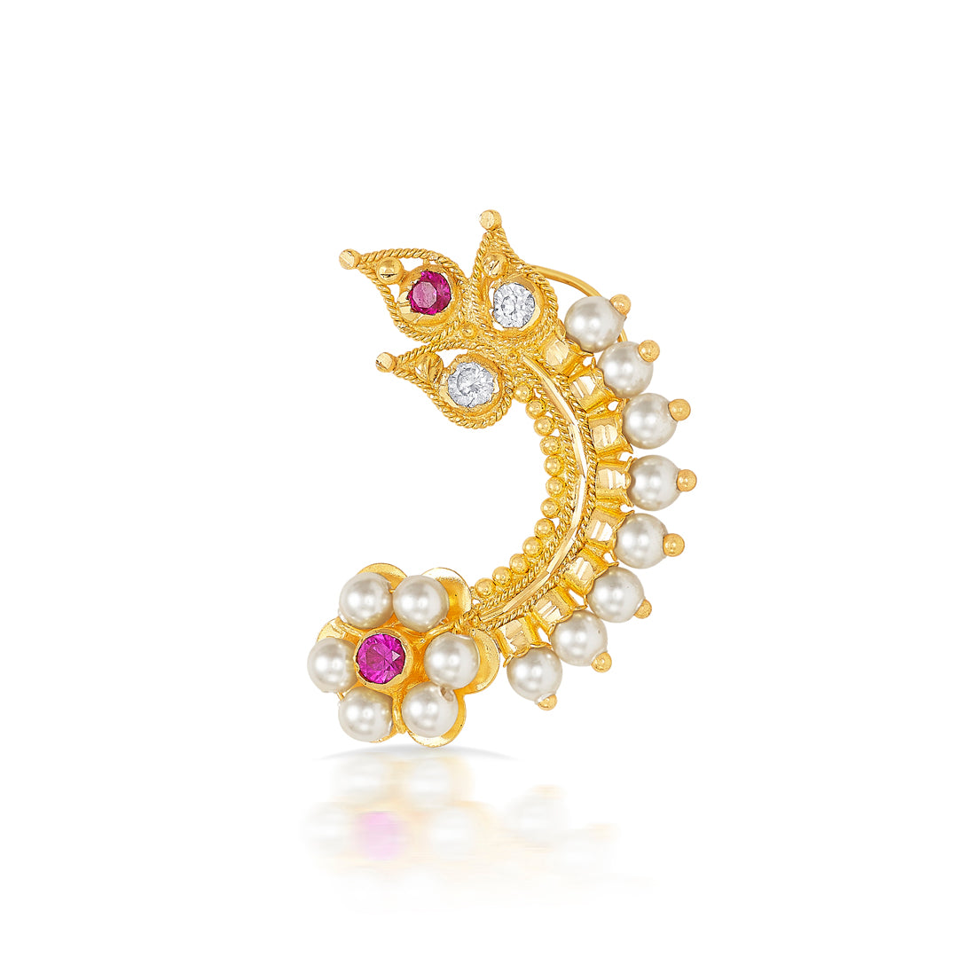 Kashibai Gold Nath For Women