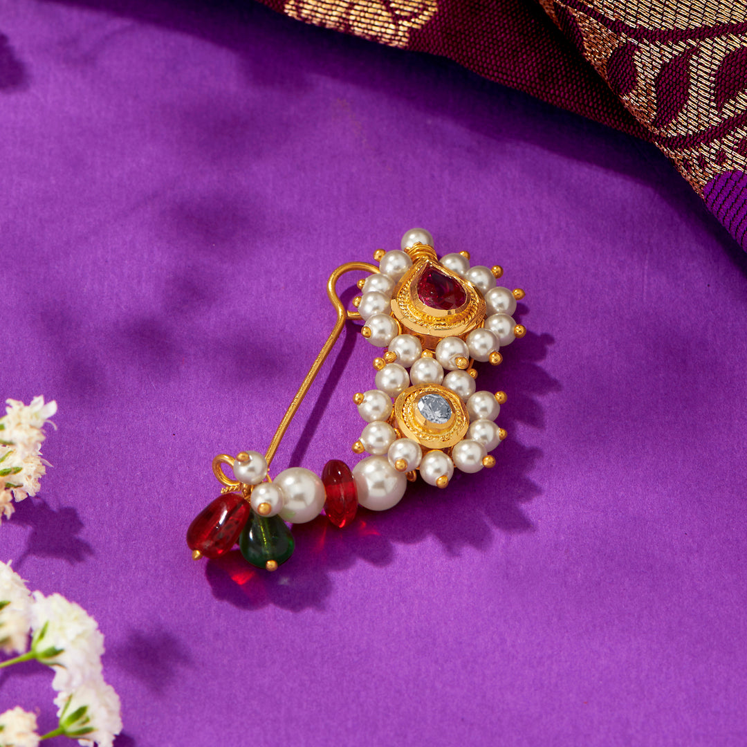 Mastani Gold Nath For Women
