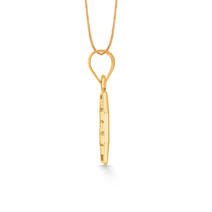 Rajmudra Pride Yellow Gold Classic Pendant For Women