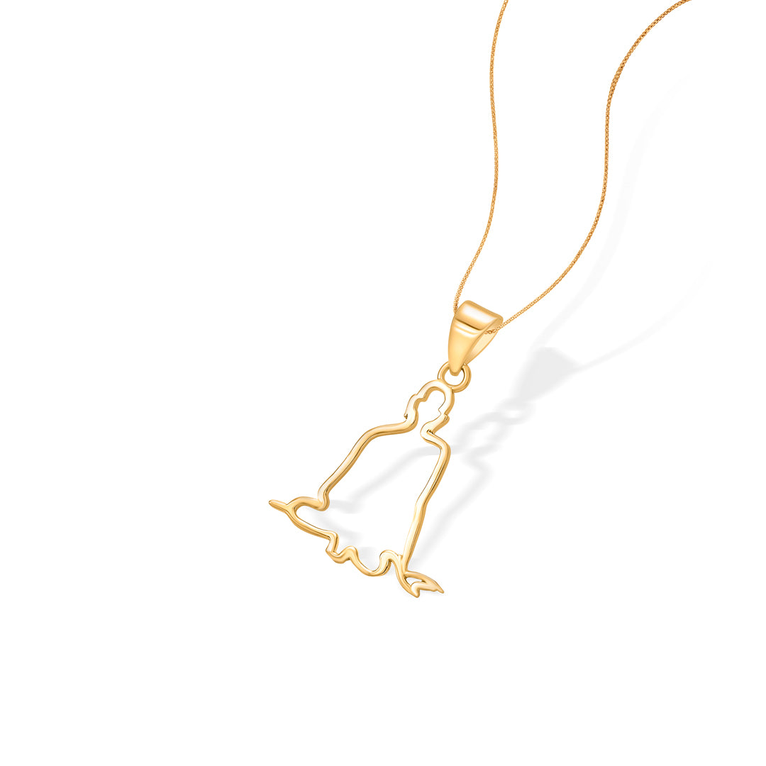 swami smarth yellow gold religious unisex pendant