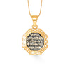 Swarajya Mudra Yellow Gold Classic Pendant For Women