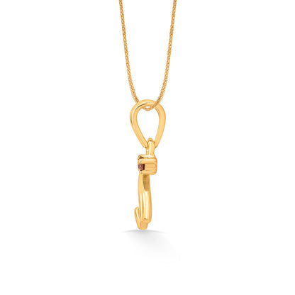 S Spark Gold Pendant