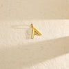 Aspire A Alphabet  Gold Pendant