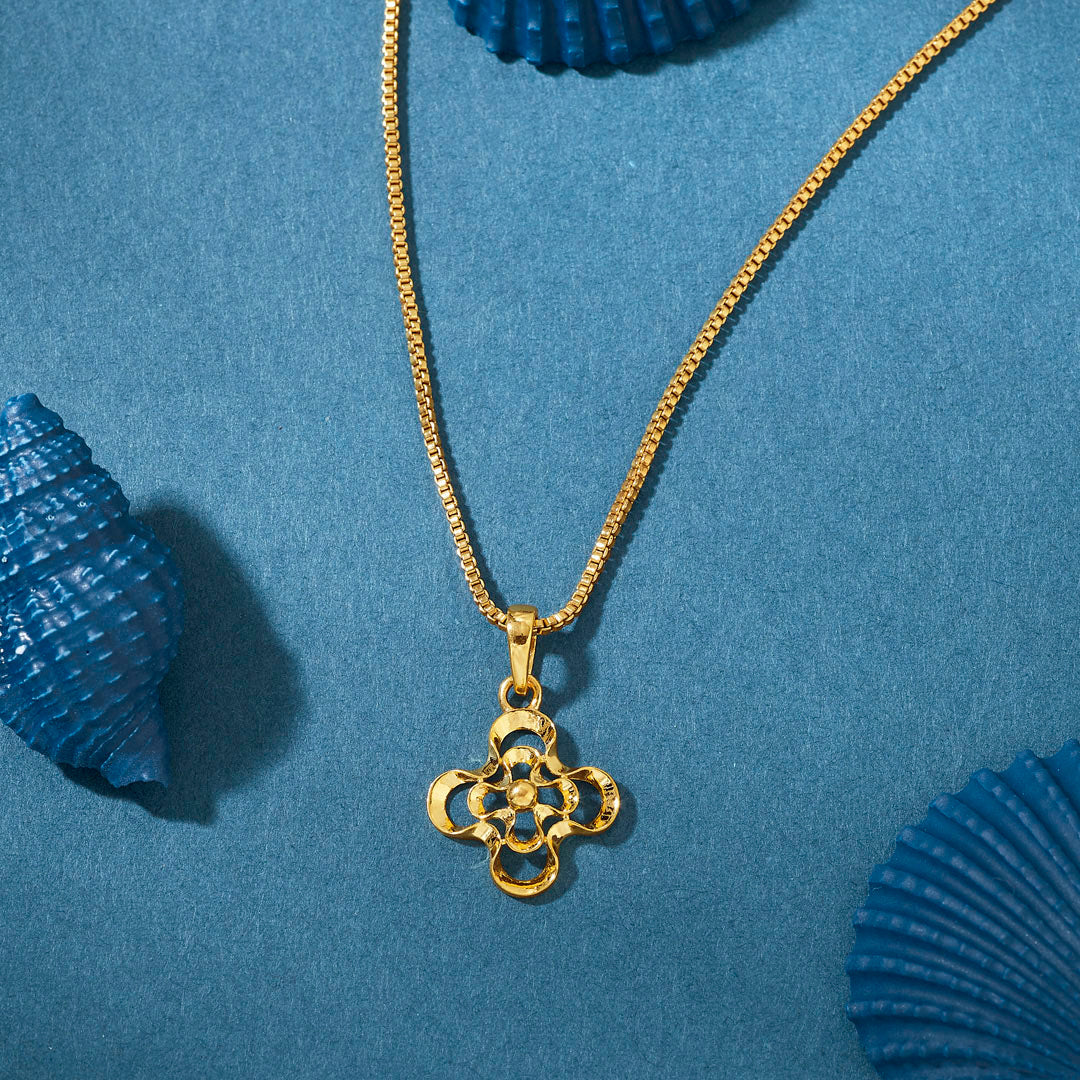 Harmony Loop Classic Gold Pendant