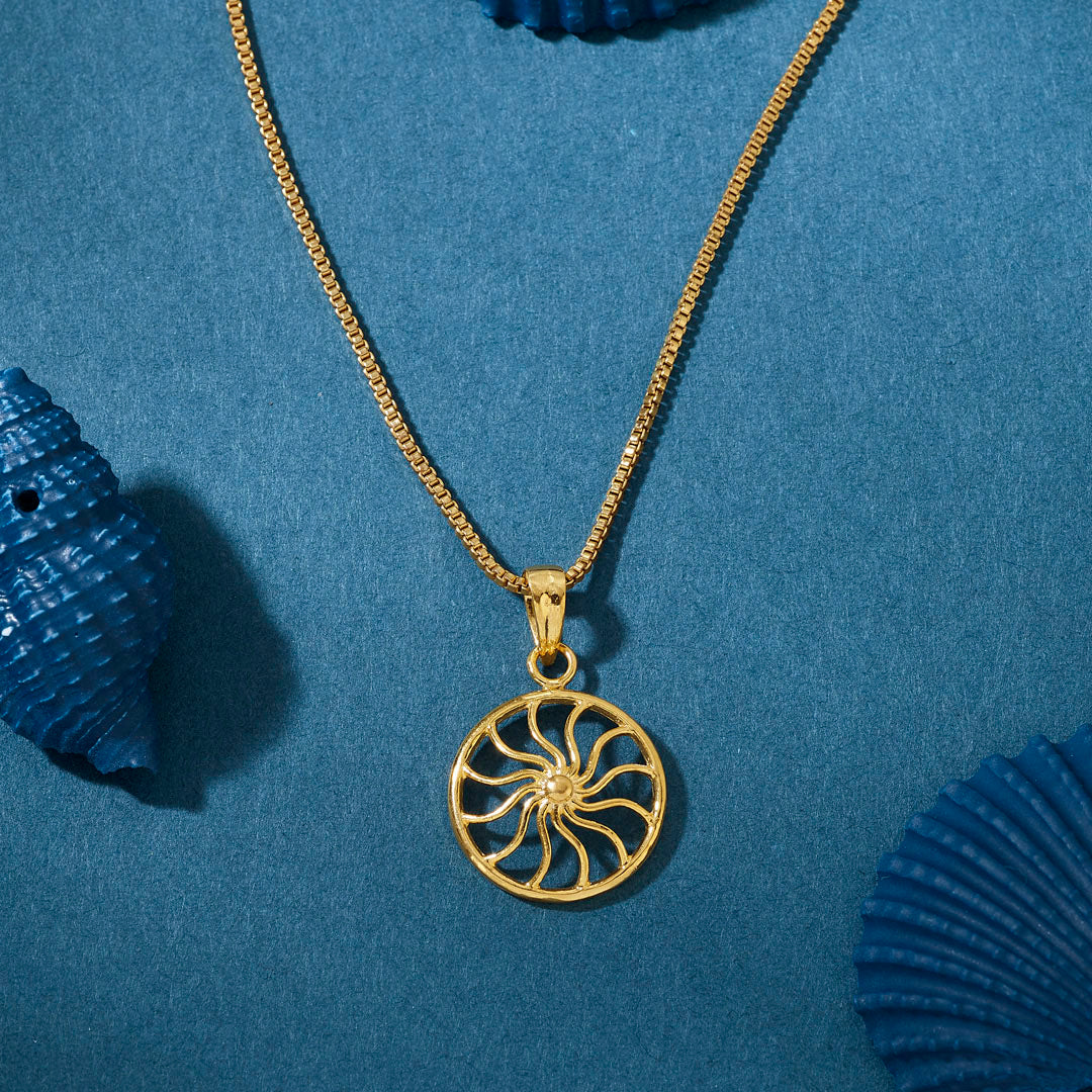 Golden Circle Classic Gold Pendant