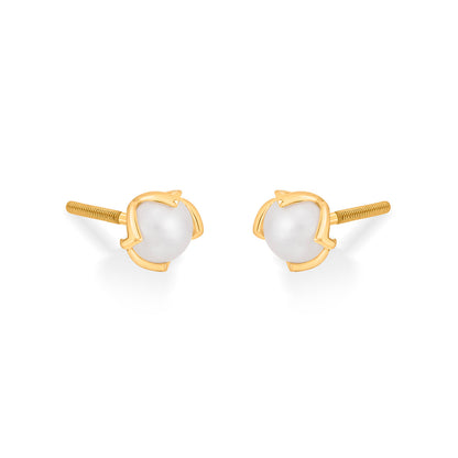 Sun-kissed Pearl Gold Pendant Set