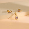 Royal Iris Gold Pendant Set