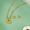 Filigree Grace Gold Pendant Set