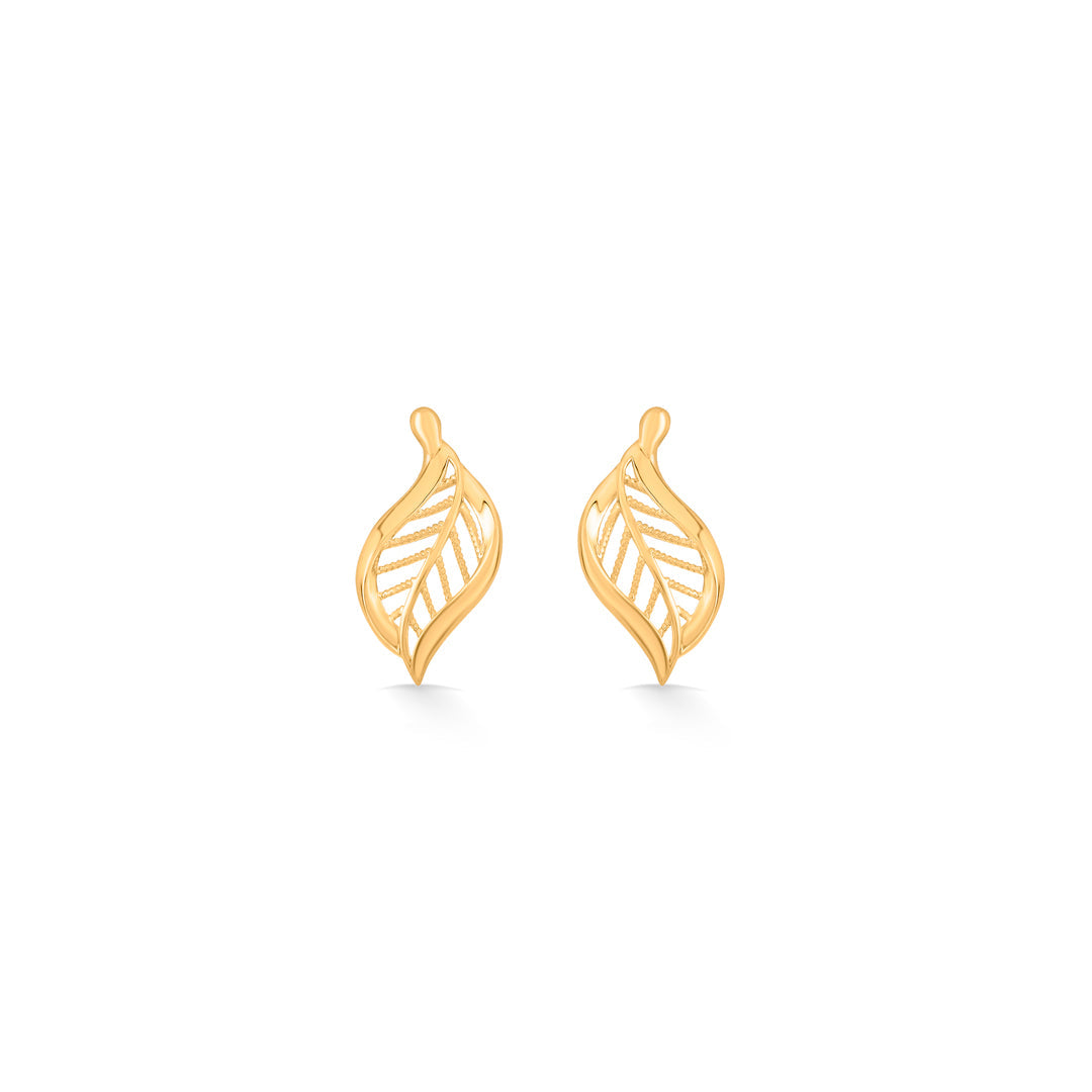 forest flame gold pendant set