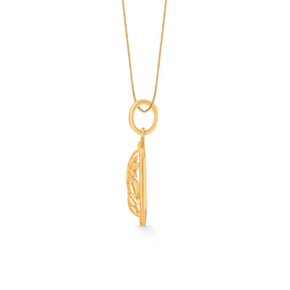 Golden Canopy Gold Pendant Set