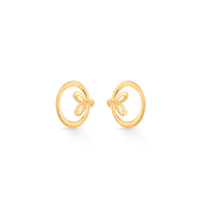 Golden Knot Gold Pendant Set